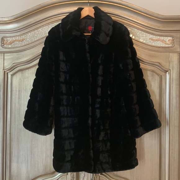 Gallery Faux Fur Coat - Picture 1 of 9